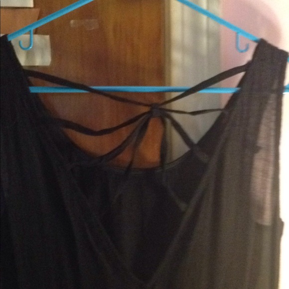 Black coverup dress - Picture 2 of 4